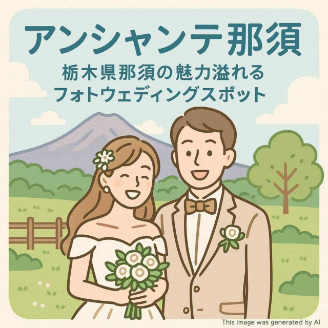 アンシャンテ那須 栃木県那須の魅力溢れるフォトウェディングスポット