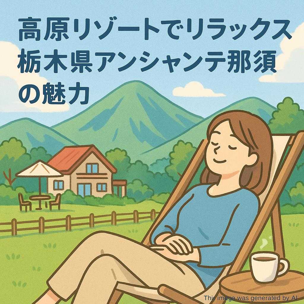 高原リゾートでリラックス 栃木県アンシャンテ那須の魅力