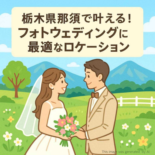 栃木県那須で叶える！フォトウェディングに最適なロケーション