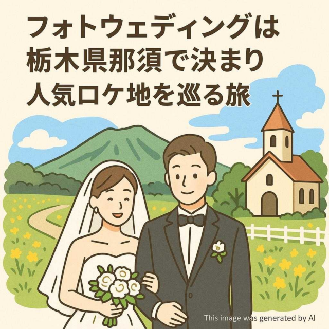 フォトウェディングは栃木県那須で決まり 人気ロケ地を巡る旅