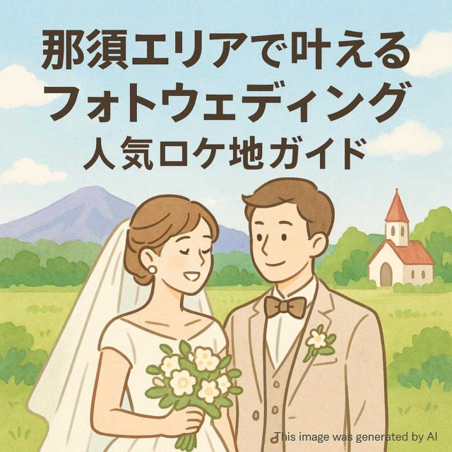 那須エリアで叶えるフォトウェディング 人気ロケ地ガイド