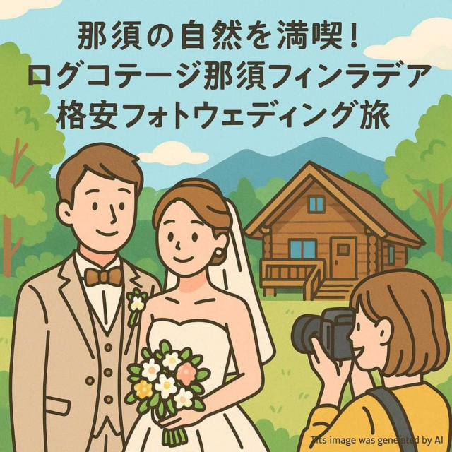 那須の自然を満喫！ログコテージ那須フィンランディアで格安フォトウェディング旅