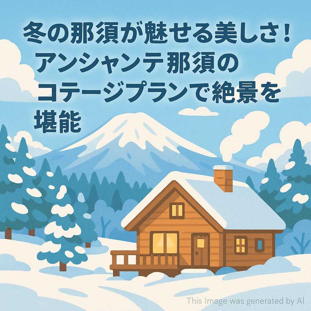 冬の那須が魅せる美しさ!アンシャンテ那須のコテージプランで絶景を堪能