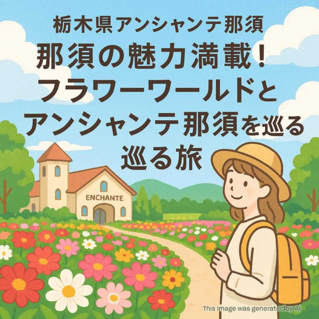 栃木県アンシャンテ那須 那須の魅力満載！フラワーワールドとアンシャンテ那須を巡る旅