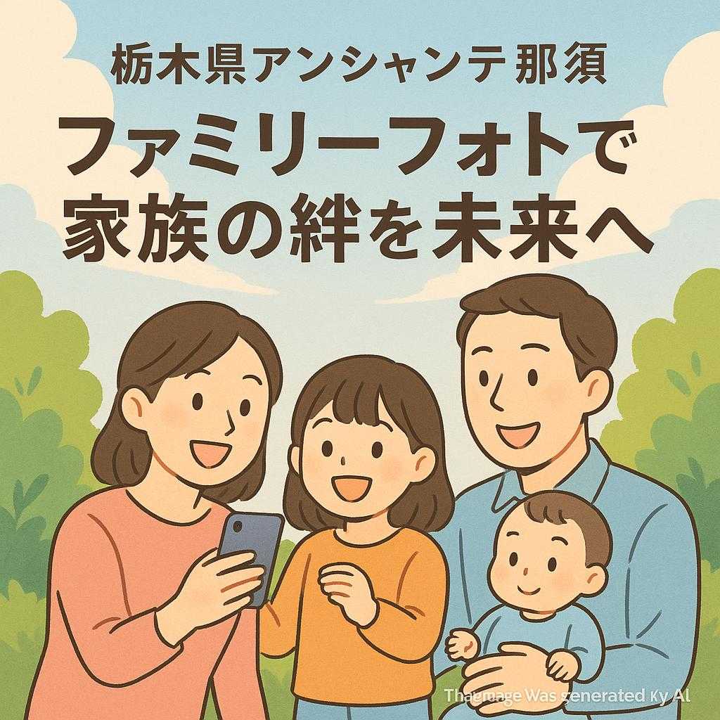 栃木県アンシャンテ那須 ファミリーフォトで家族の絆を未来へ