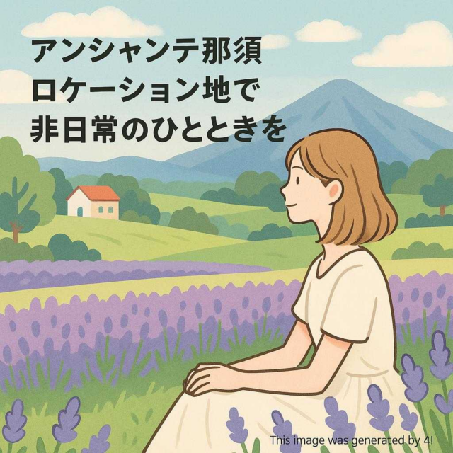 アンシャンテ那須ロケーション地で非日常のひとときを