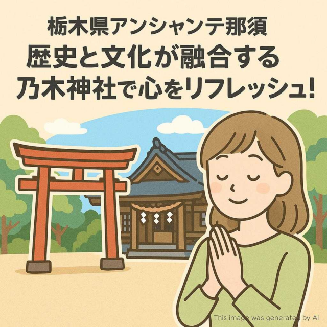栃木県アンシャンテ那須 歴史と文化が融合する乃木神社で心をリフレッシュ！
