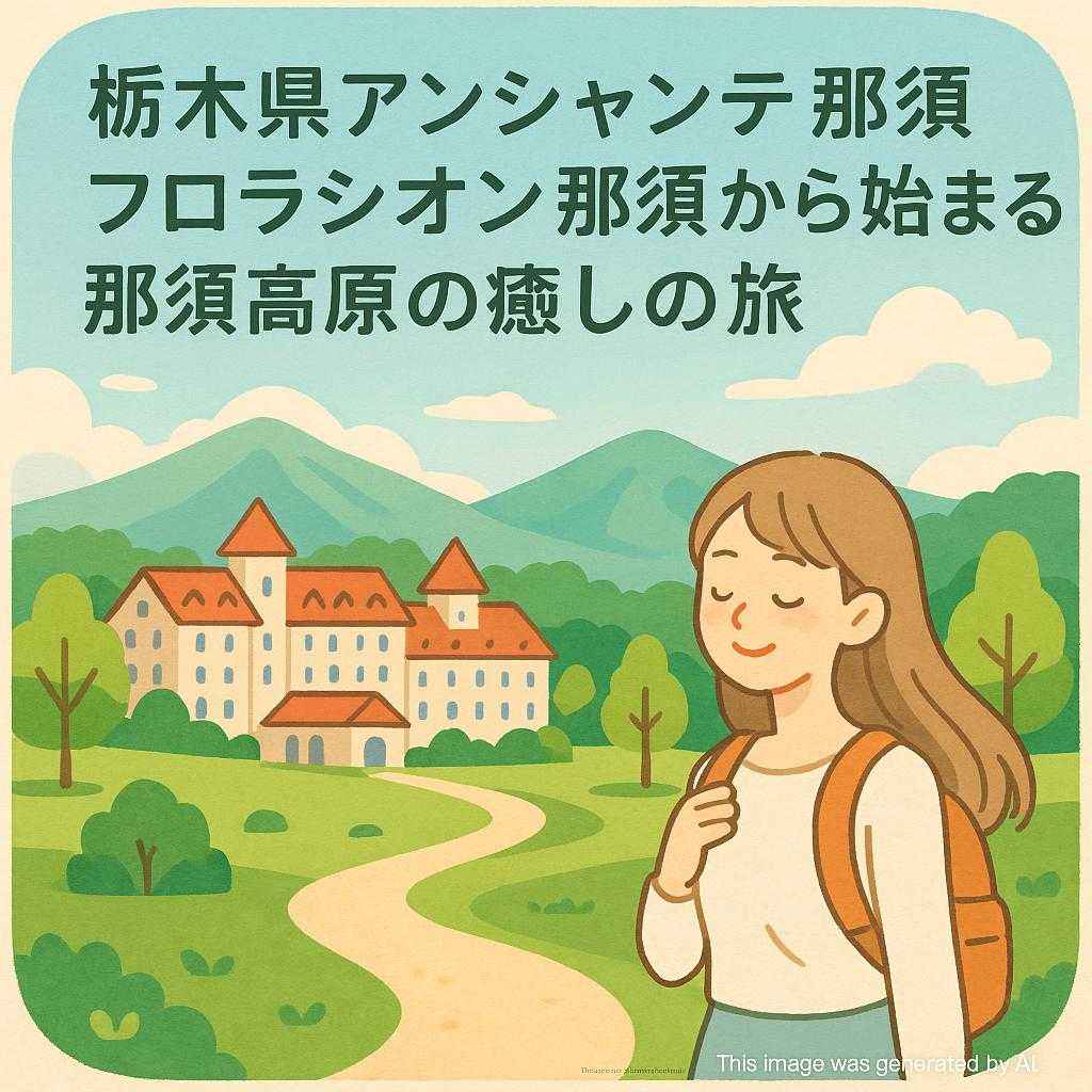 栃木県アンシャンテ那須 フロラシオン那須から始まる那須高原の癒しの旅