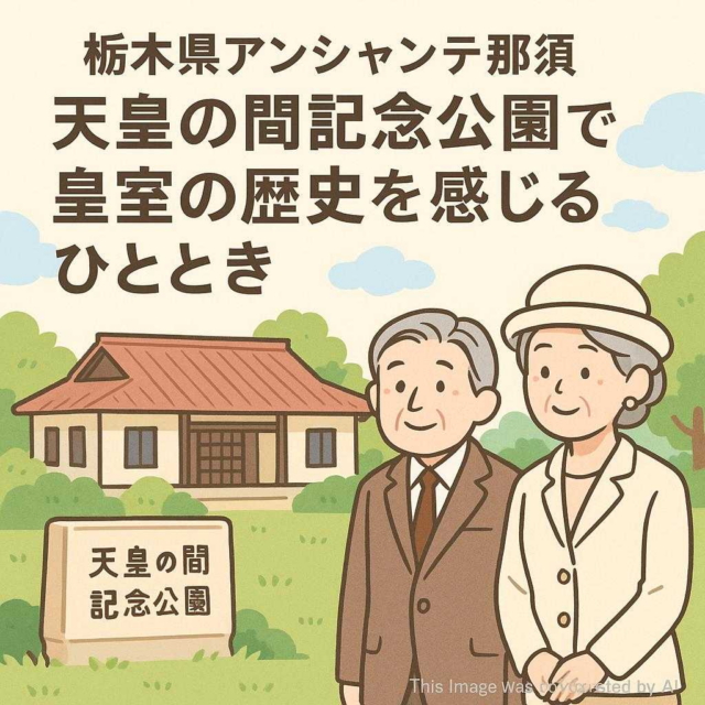 栃木県アンシャンテ那須 天皇の間記念公園で皇室の歴史を感じるひととき