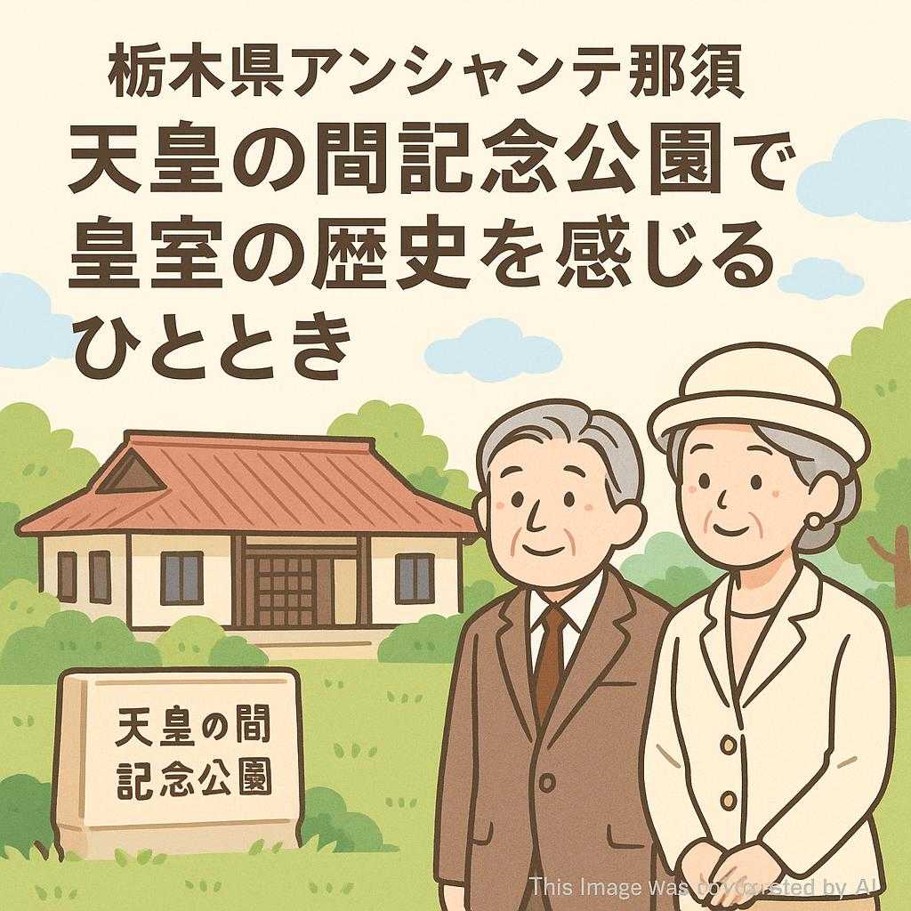 栃木県アンシャンテ那須 天皇の間記念公園で皇室の歴史を感じるひととき
