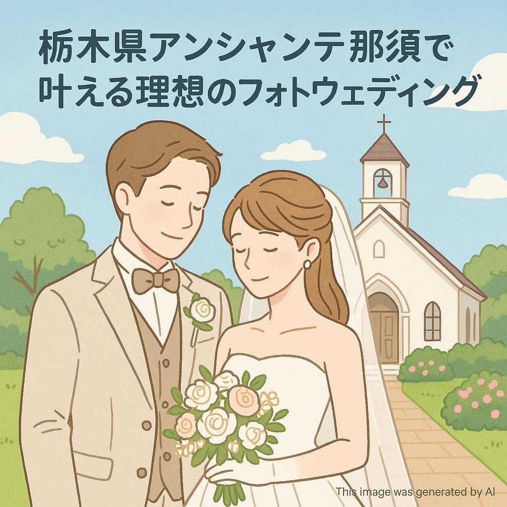 栃木県アンシャンテ那須で叶える理想のフォトウェディング