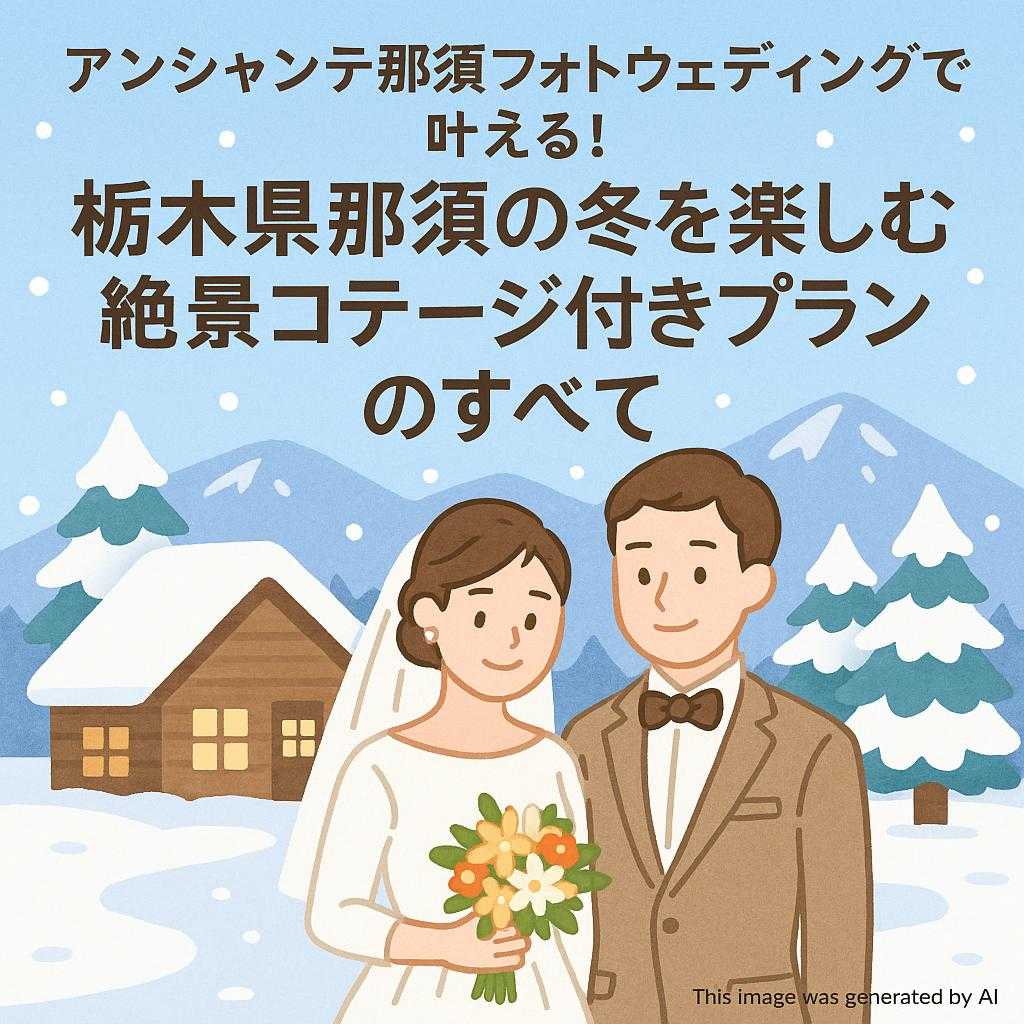 アンシャンテ那須フォトウェディングで叶える!栃木県那須の冬を楽しむ絶景コテージ付きプランのすべて