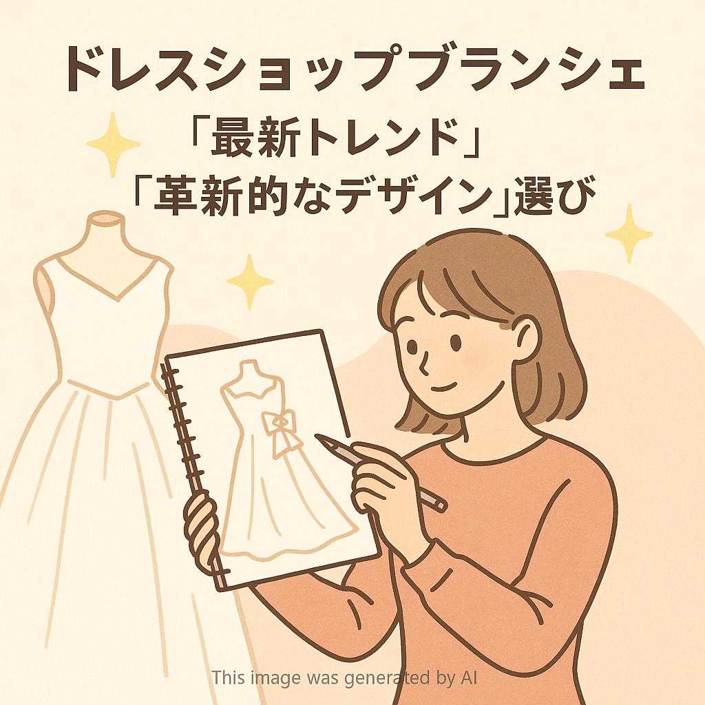 ドレスショップブランシェ 「最新トレンド」「革新的なデザイン」選び