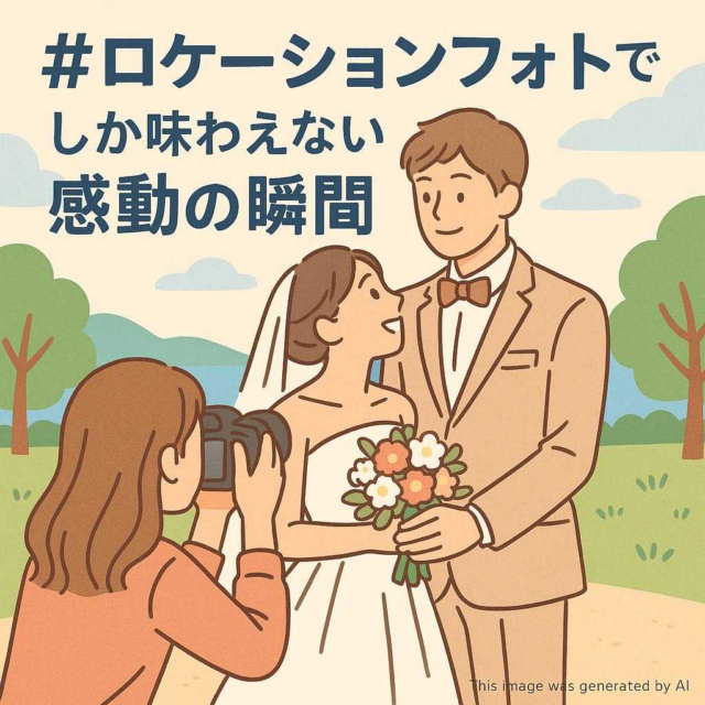 #ロケーションフォト でしか味わえない感動の瞬間