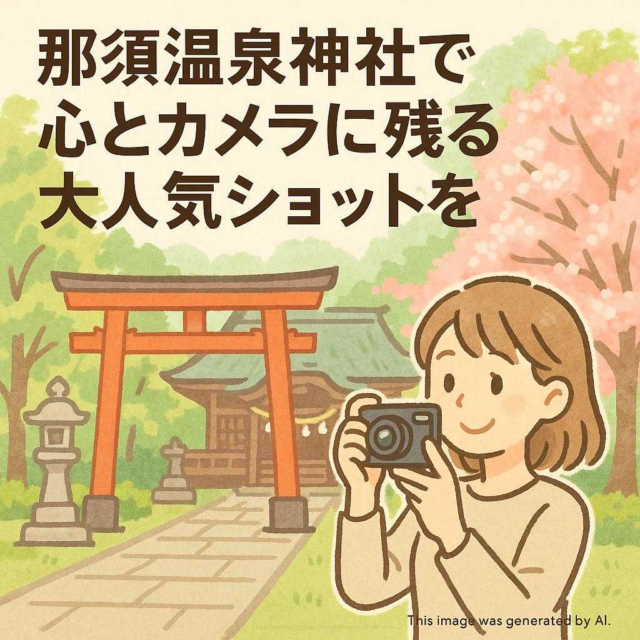 那須温泉神社で心とカメラに残る大人気ショットを