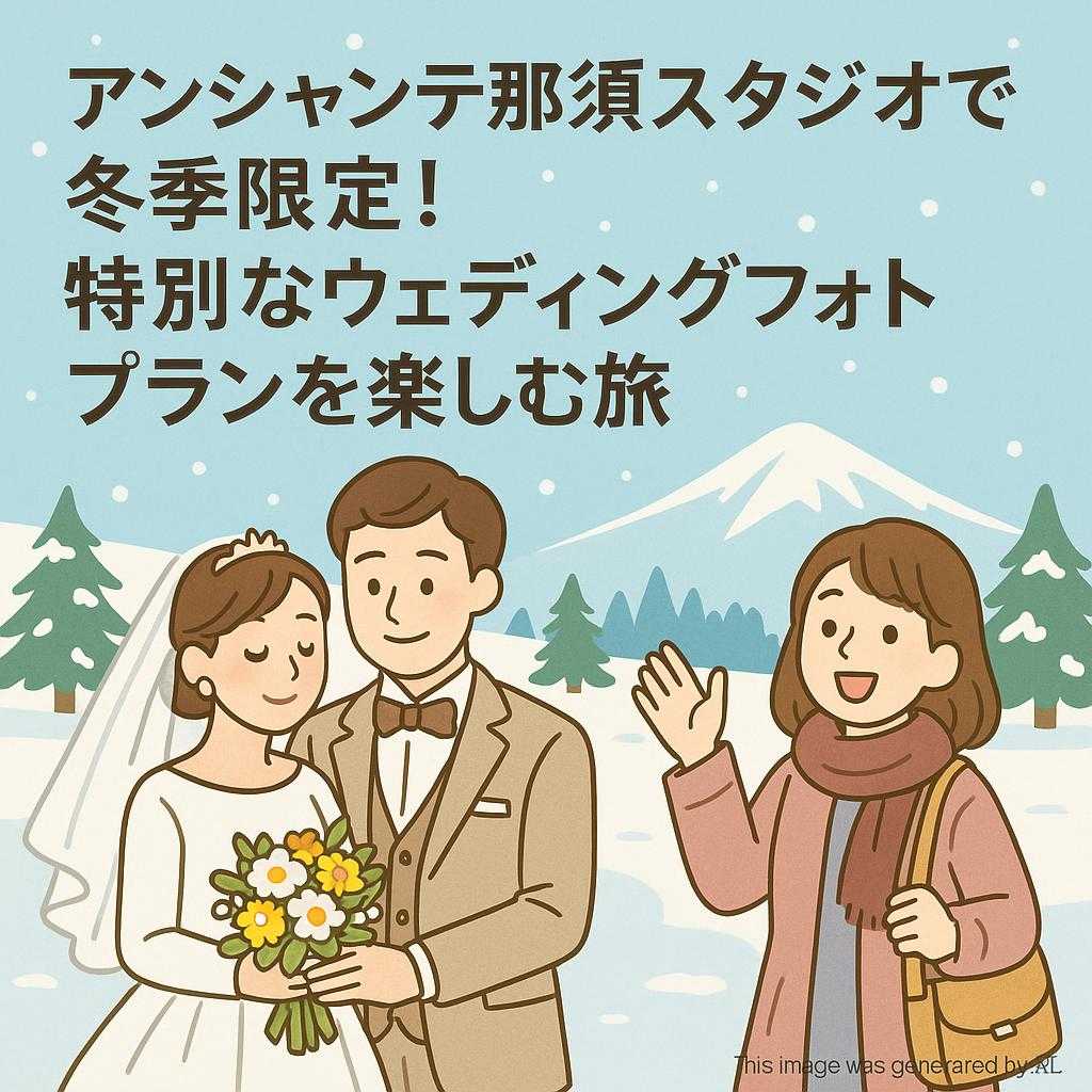 アンシャンテ那須スタジオで冬季限定!特別なウェディングフォトプランを楽しむ旅