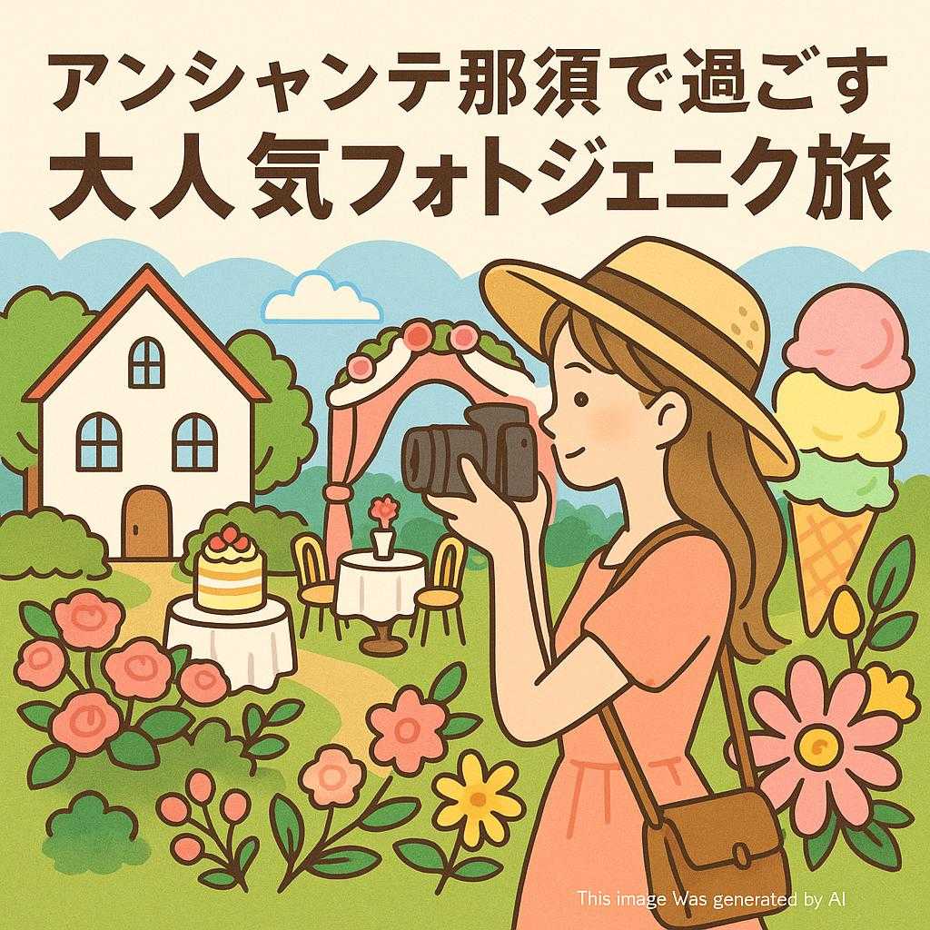 アンシャンテ那須で過ごす大人気フォトジェニック旅