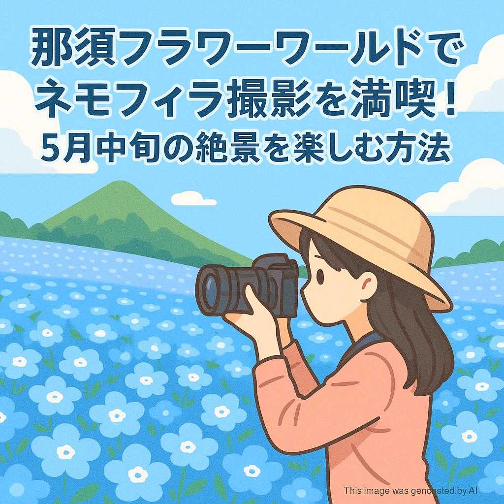 那須フラワーワールドでネモフィラ撮影を満喫！５月中旬の絶景を楽しむ方法