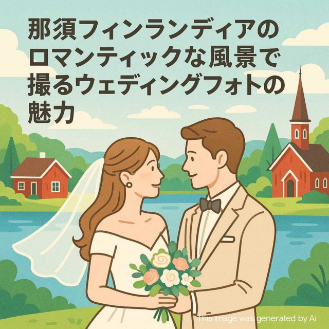 那須フィンランディアのロマンティックな風景で撮るウェディングフォトの魅力