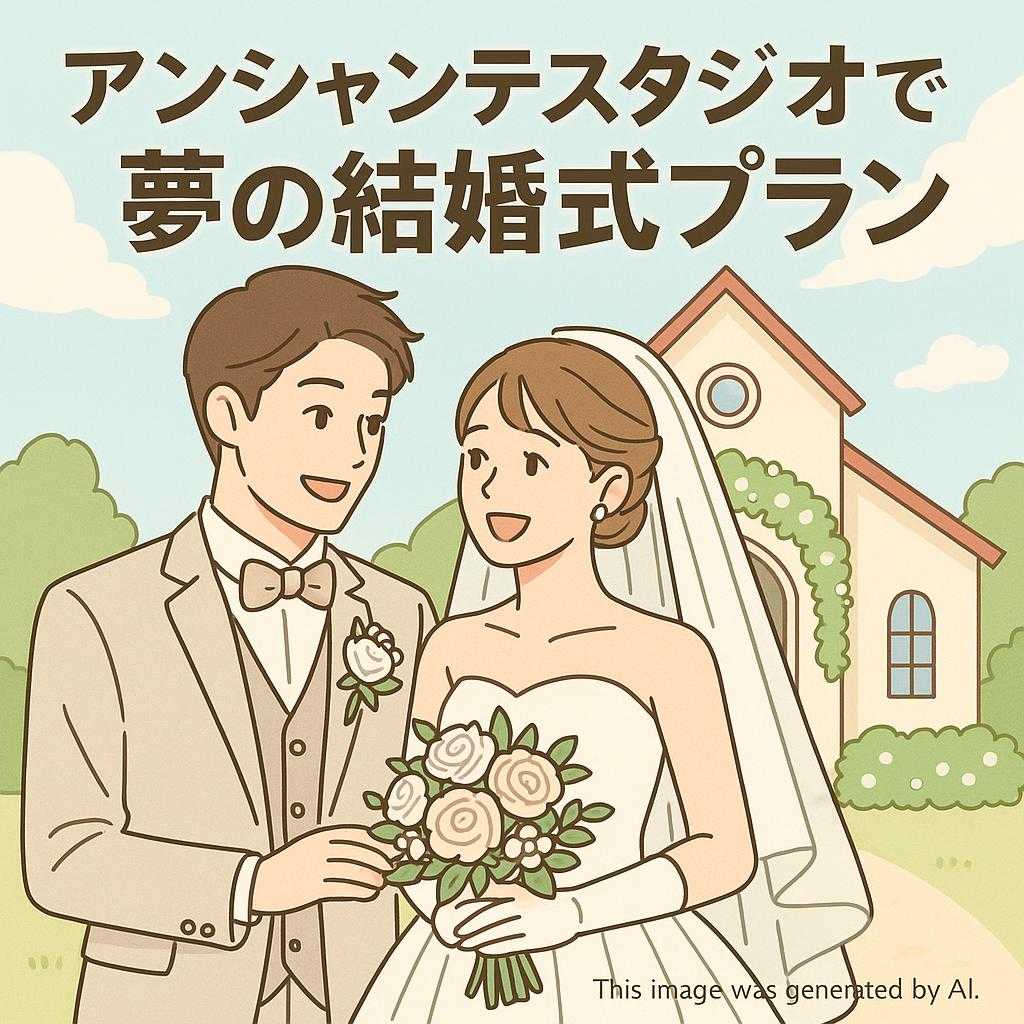 アンシャンテスタジオで叶える夢の結婚式プラン