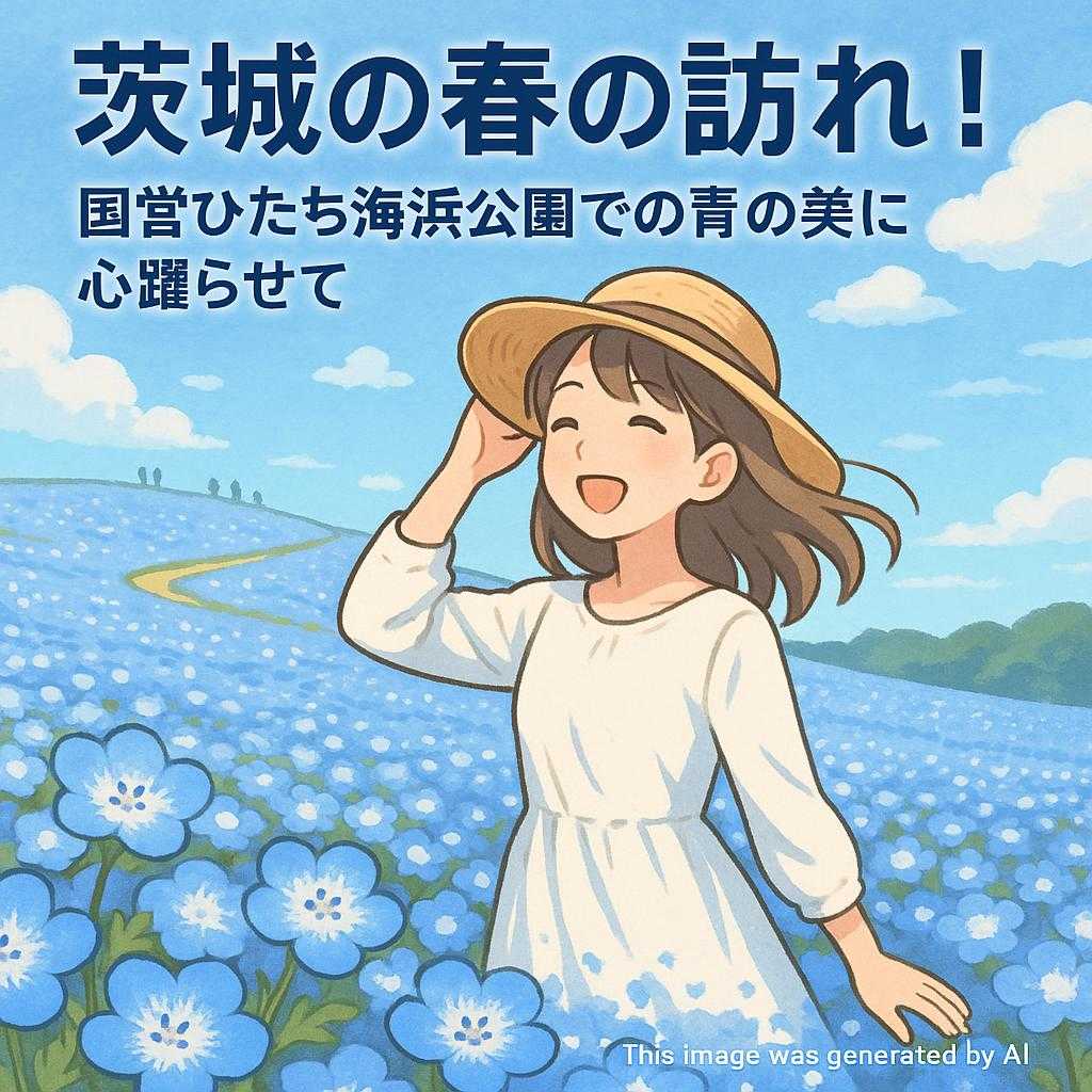 茨城の春の訪れ！国営ひたち海浜公園での青の美に心躍らせて