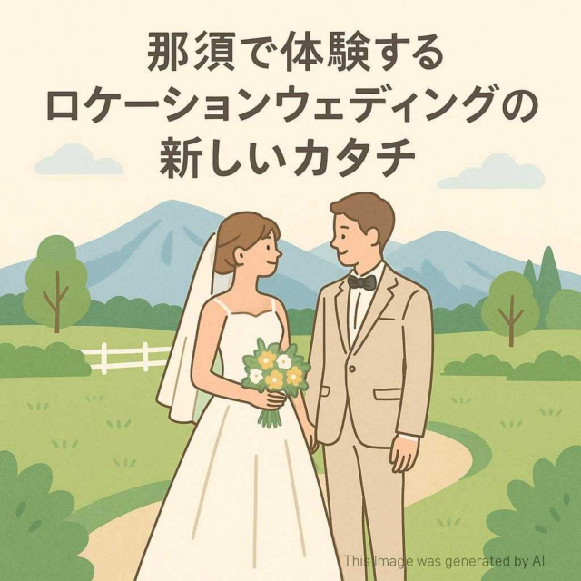 那須で体験するロケーションウェディングの新しいカタチ