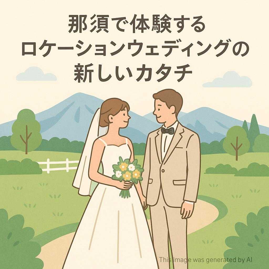 那須で体験するロケーションウェディングの新しいカタチ