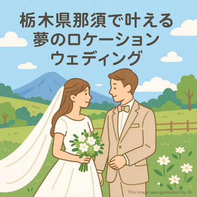 栃木県那須で叶える夢のロケーションウェディング