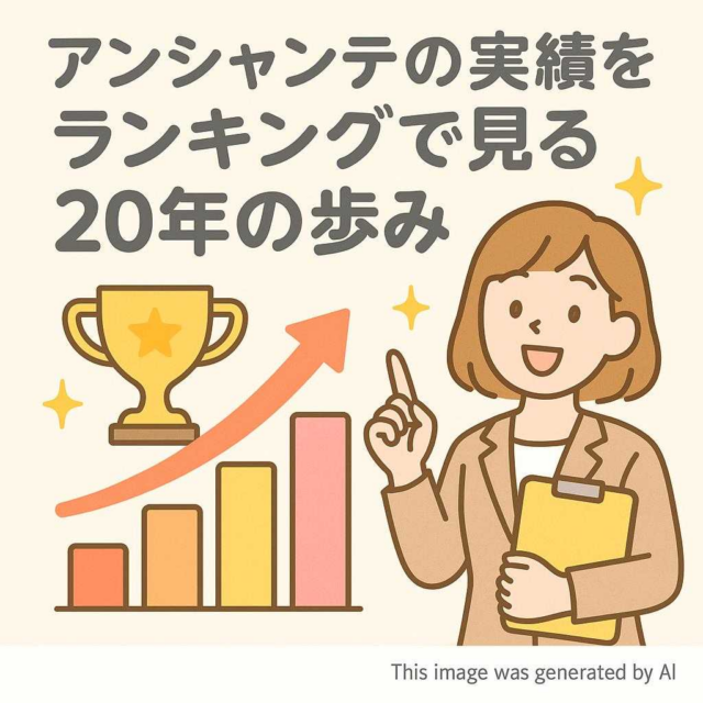 アンシャンテの実績をランキングで見る20年の歩み