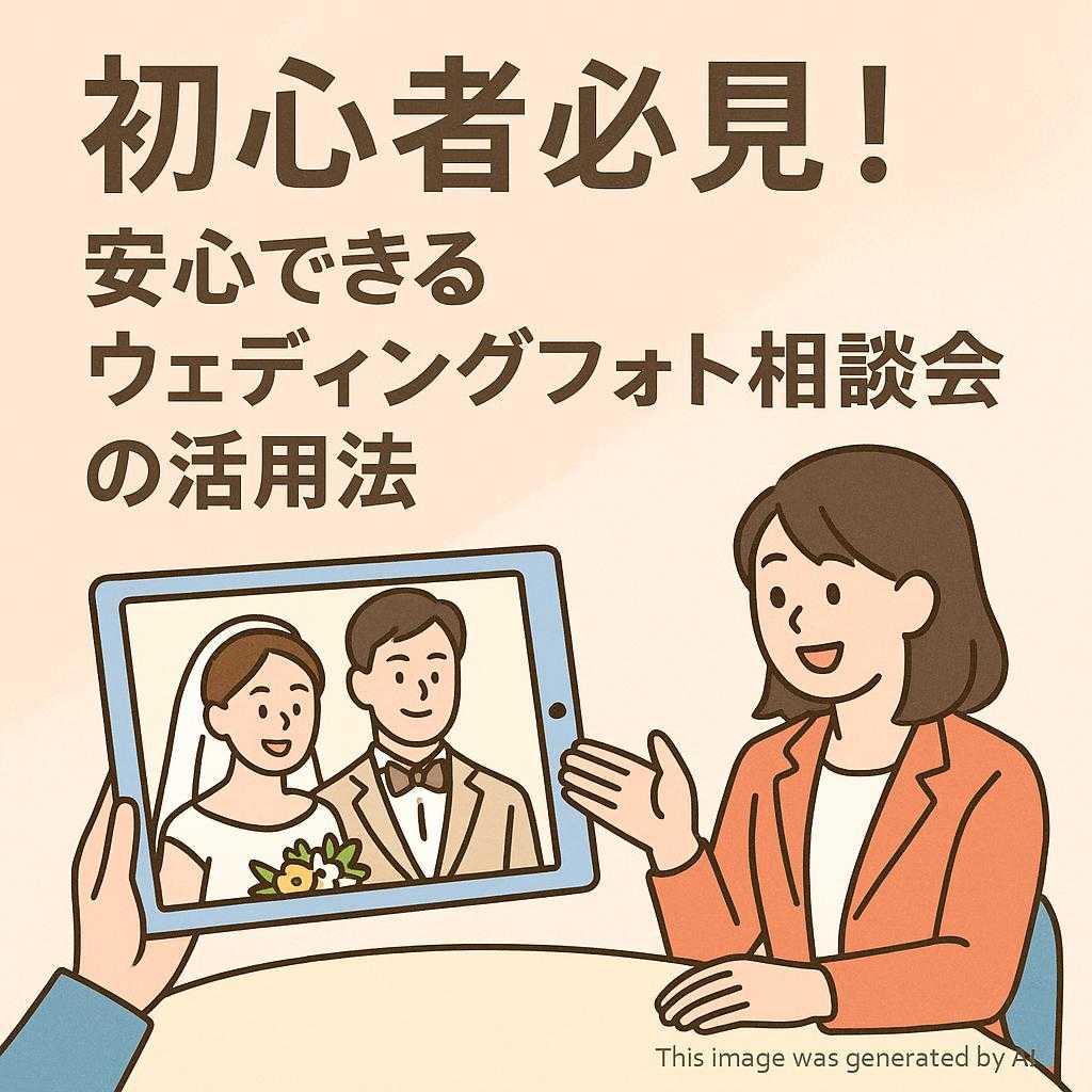 初心者必見！安心できるウェディングフォト相談会の活用法