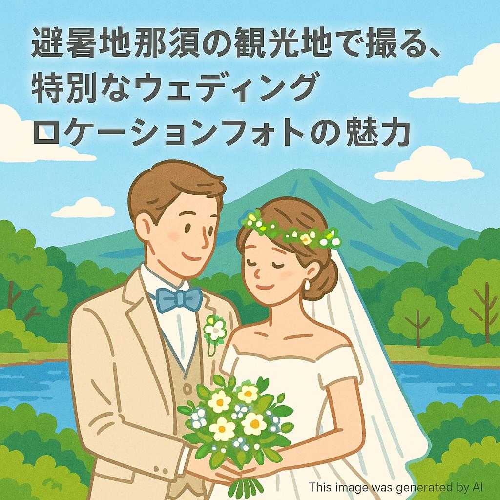 避暑地那須の観光地で撮る、特別なウェディングロケーションフォトの魅力