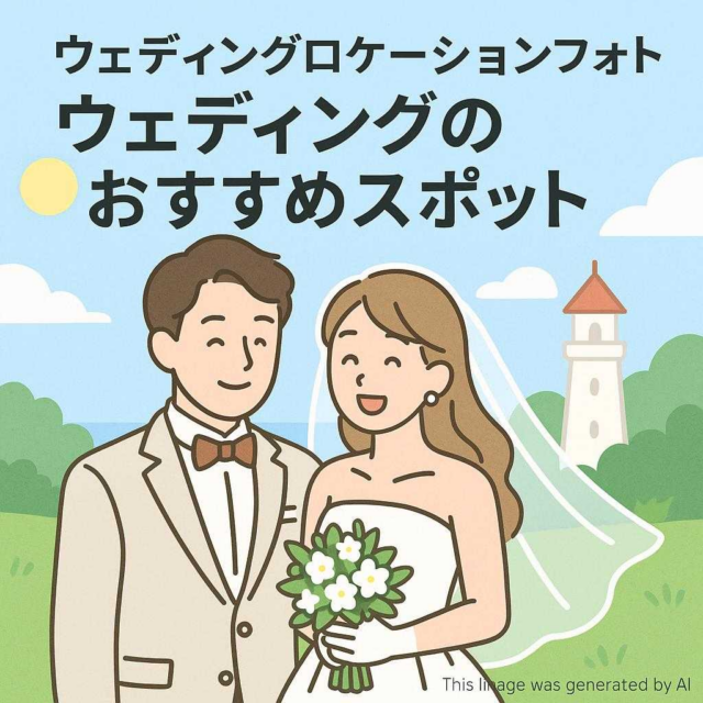 ウェディングロケーションフォトウェディングのおすすめスポット