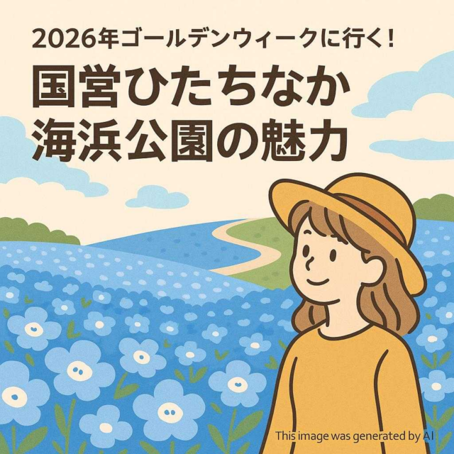 2026年ゴールデンウィークに行く！国営ひたちなか海浜公園の魅力