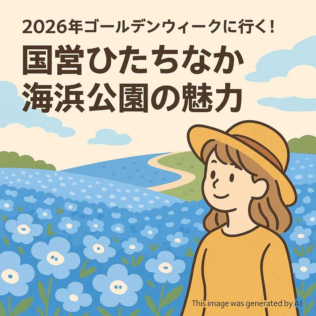 2026年ゴールデンウィークに行く！国営ひたちなか海浜公園の魅力