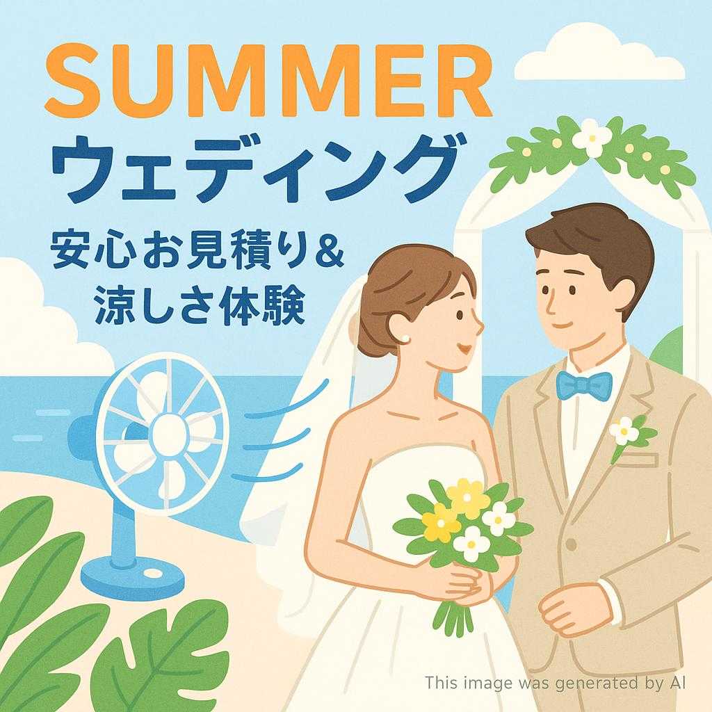 SUMMERウェディング-安心お見積り＆涼しさ体験