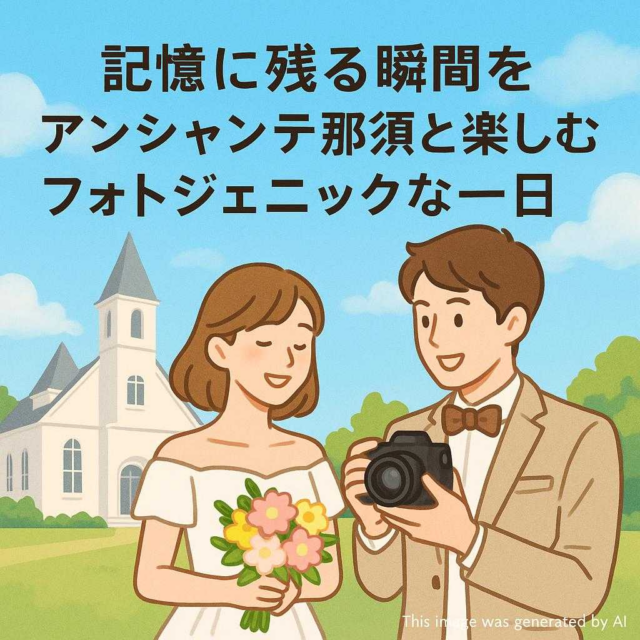 記憶に残る瞬間を アンシャンテ那須と楽しむフォトジェニックな一日