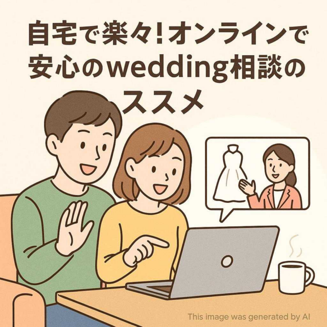 自宅で楽々！オンラインで安心のwedding相談のススメ