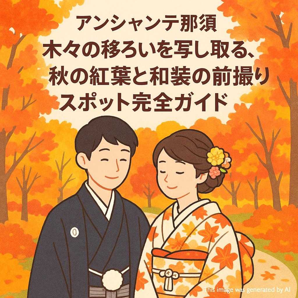 アンシャンテ那須 木々の移ろいを写し取る、秋の紅葉と和装の前撮りスポット完全ガイド