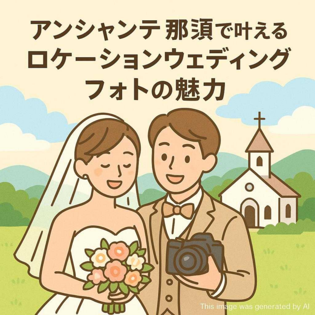 アンシャンテ那須で叶えるロケーションウェディングフォトの魅力
