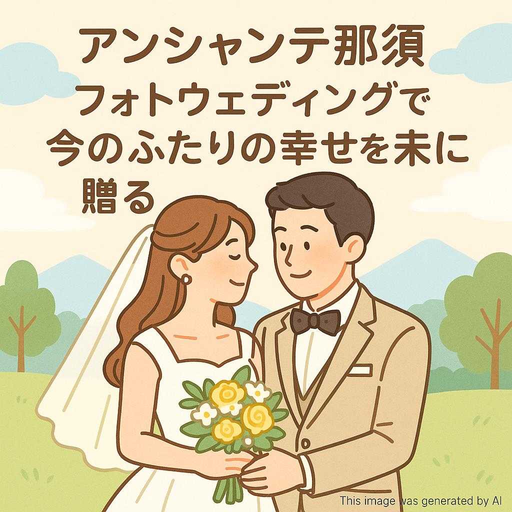 アンシャンテ那須 フォトウェディングで今のふたりの幸せを未来に贈る