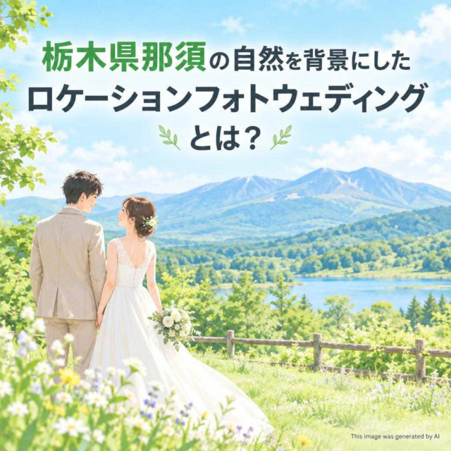栃木県那須の自然を背景にしたロケーションフォトウェディングとは？