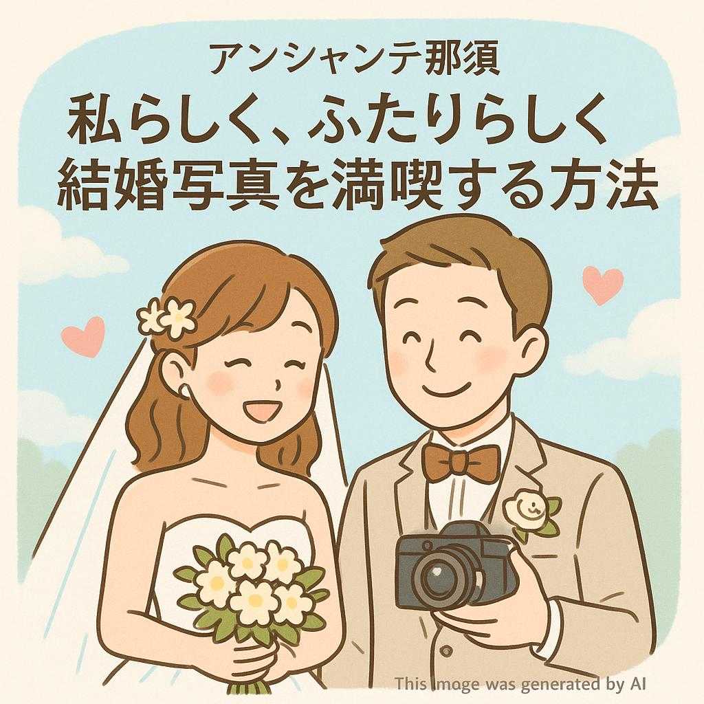 アンシャンテ那須 私らしく、ふたりらしく 結婚写真を満喫する方法